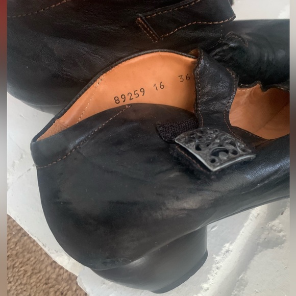 Think! Aida Mary Janes Leather Heels Black - Picture 6 of 7